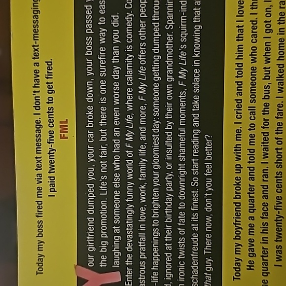 F MY life Book - Picture 3 of 3